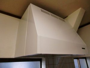 レンジフード作業後