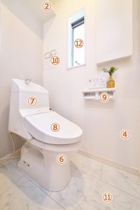 トイレ作業箇所