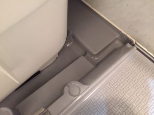 エプロン内作業後