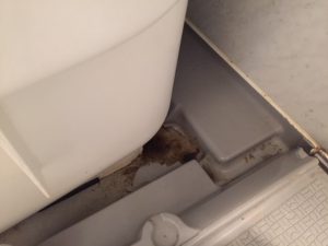 エプロン内作業前