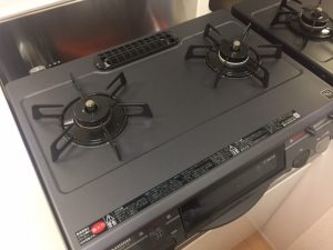 ガスコンロ清掃後
