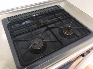 ガスコンロ清掃後