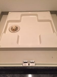洗濯機ドレンパンのクリーニング後